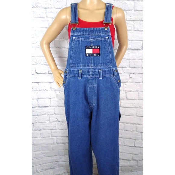 Tommy Hilfiger Denim - Vintage Tommy Hilfiger Boyfriend Overalls M